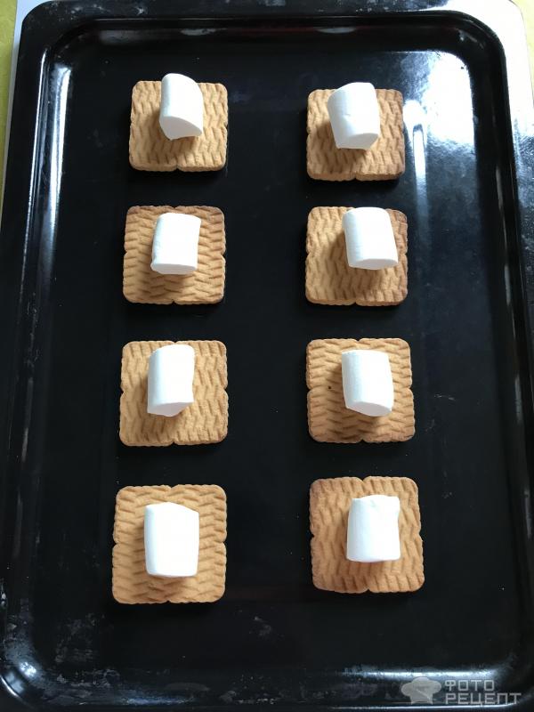Печенье с маршмеллоу фото