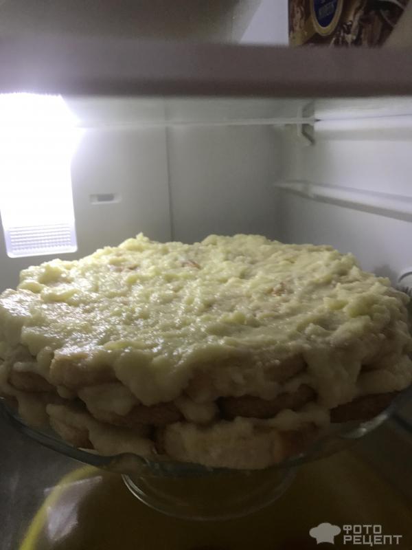 Домашний торт из печенья ушки фото