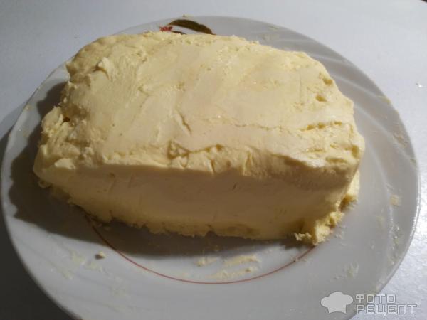 Масло сливочное домашнее фото
