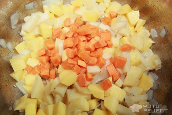 Овощное соте с картошкой фото