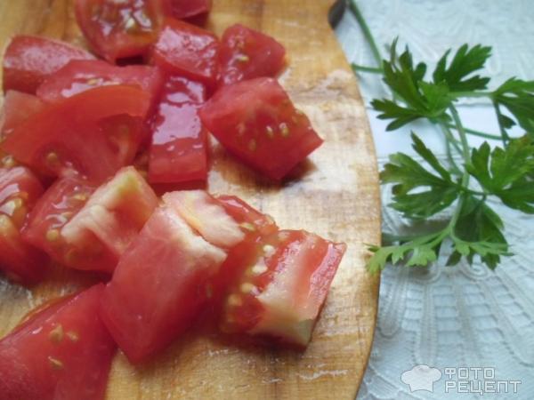 Салат из дыни и помидор