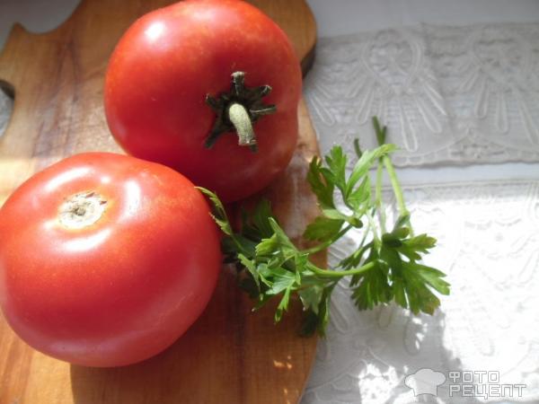 Салат из дыни и помидор