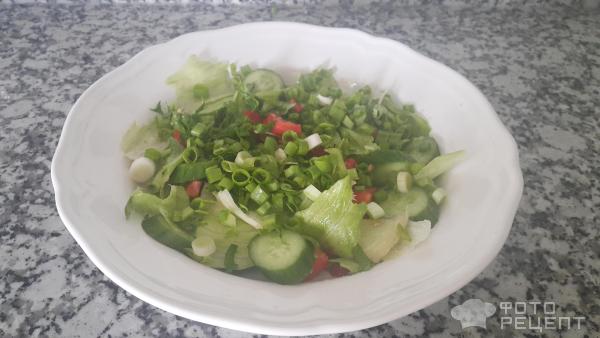 Салат овощной 'Айсберг' фото