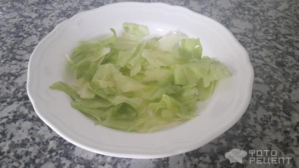 Салат овощной 'Айсберг' фото