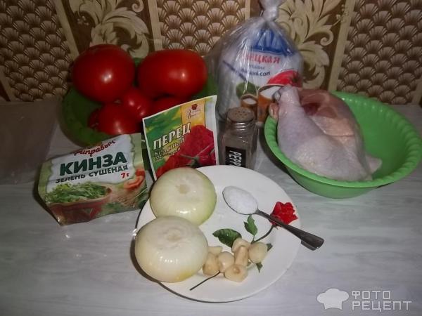 Чахохбили из курицы фото