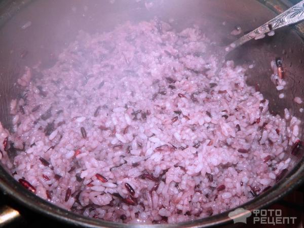 Фиолетовый рис фото