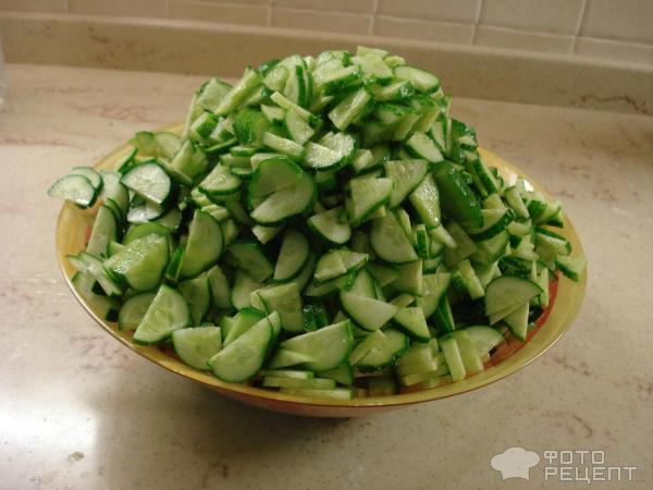 Овощной салат Зимний фото