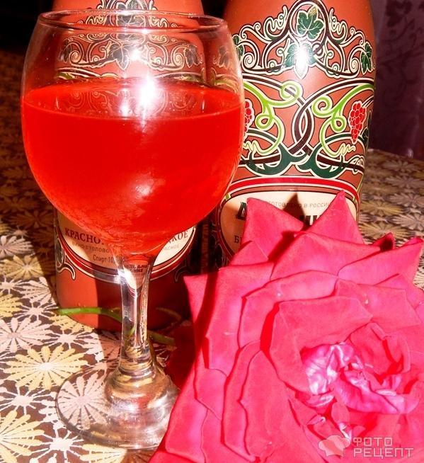 Вино из роз фото