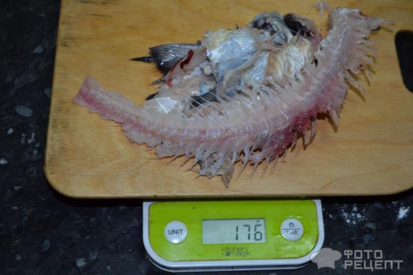 Запеченная рыба под сливочно-укропным соусом фото