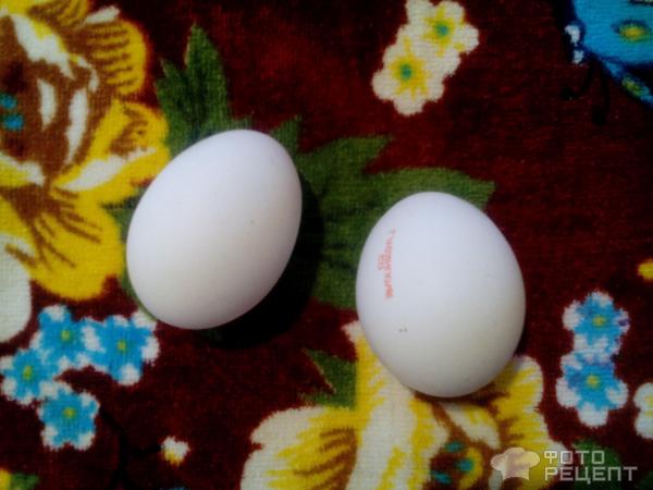 2 куриных яйца