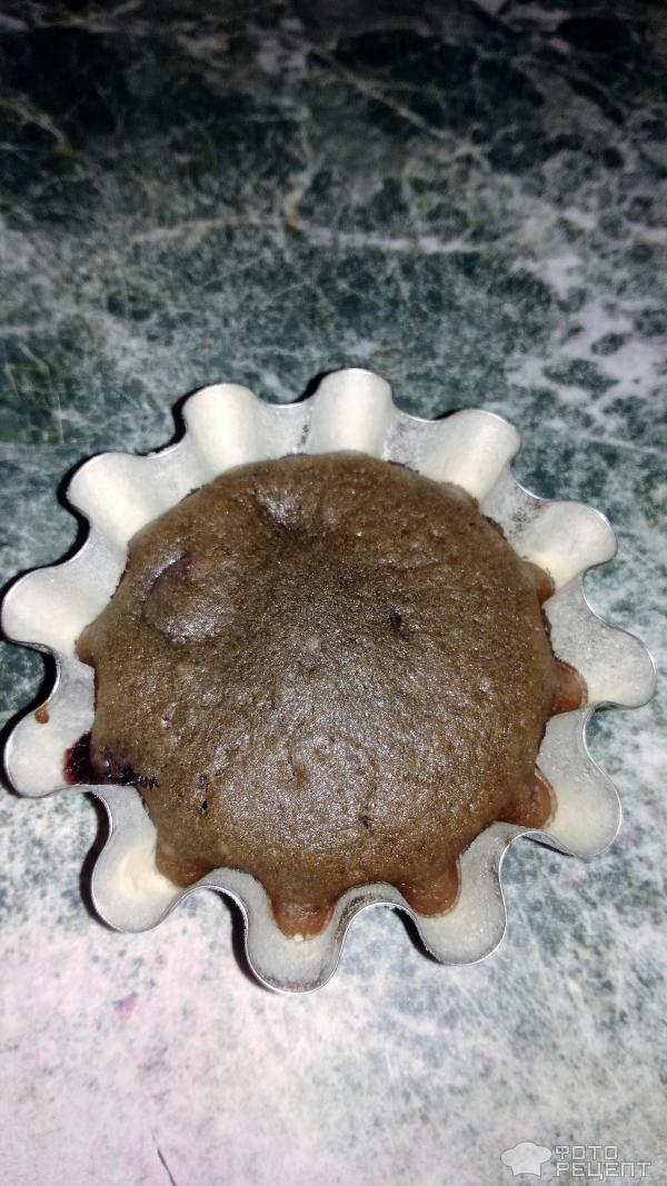 Вишнево-шоколадный кекс (ПОСТНЫЙ) фото