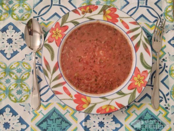 Грузинский фасолевый суп фото