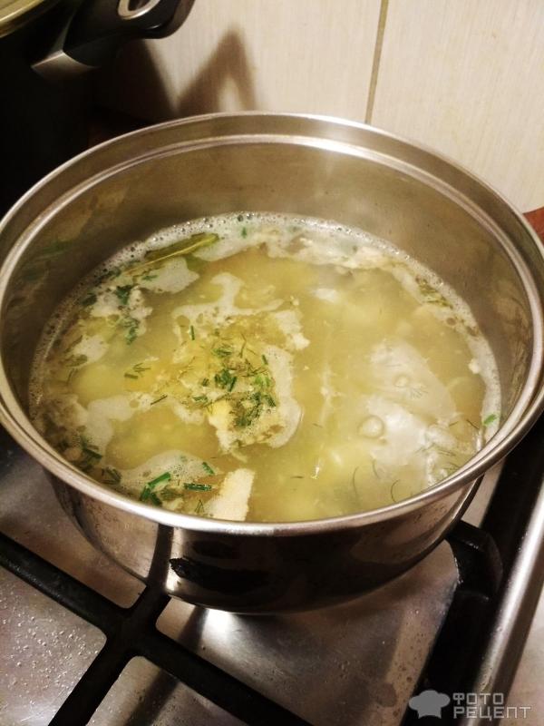 Суп из рыбной консервы фото