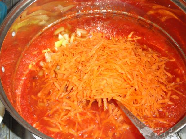 Лечо из болгарского перца с морковью фото