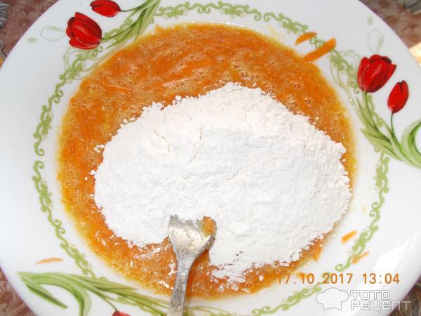 Пирог морковный фото