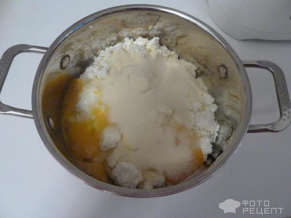 творожная масса и манная крупа