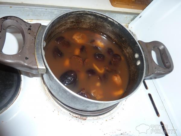 сваренные сухофрукты