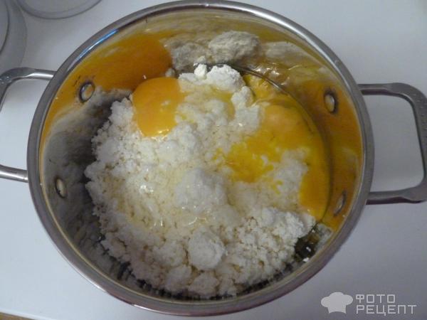 творог с яйцами