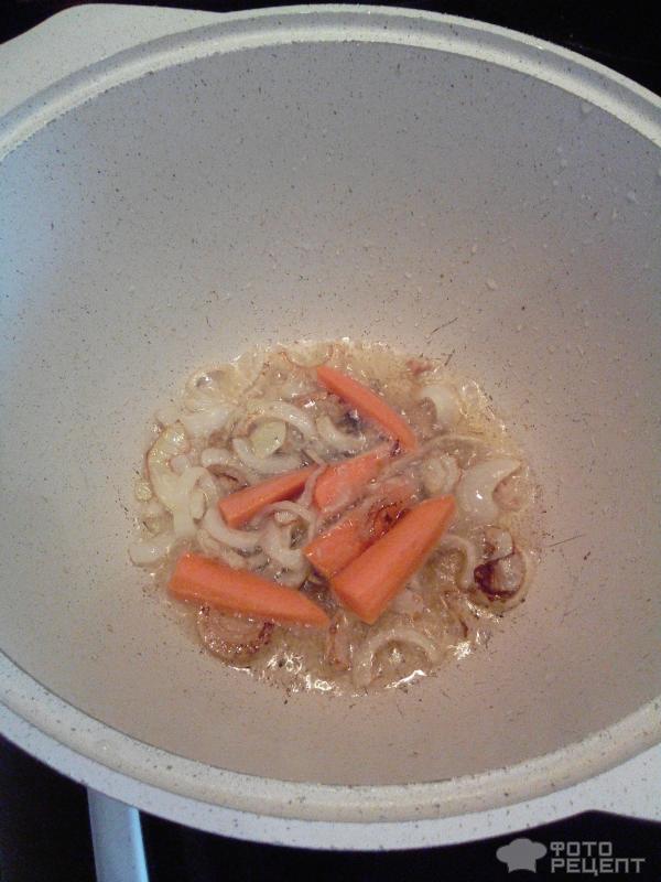 Суп с фаршированным перцем фото