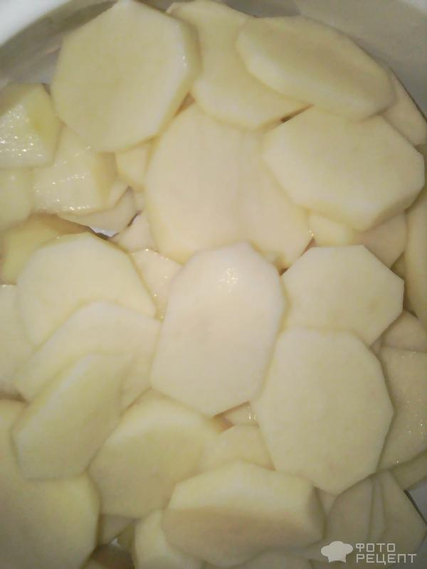 Слоеная запеканка с картофелем фото