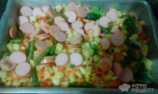 Блюда из замороженных овощей