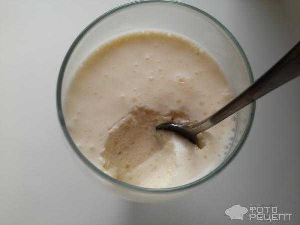 Молочный десерт Теплое мороженое фото