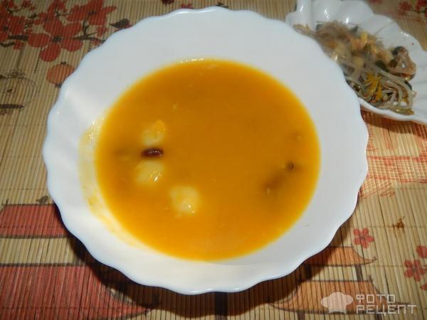 Корейский тыквенный суп фото