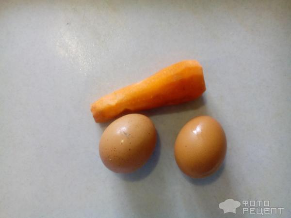 морковь и яйца