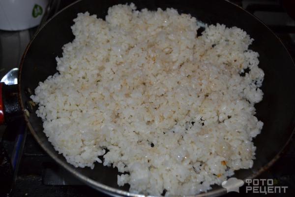 Рис с овощами и мясом фото