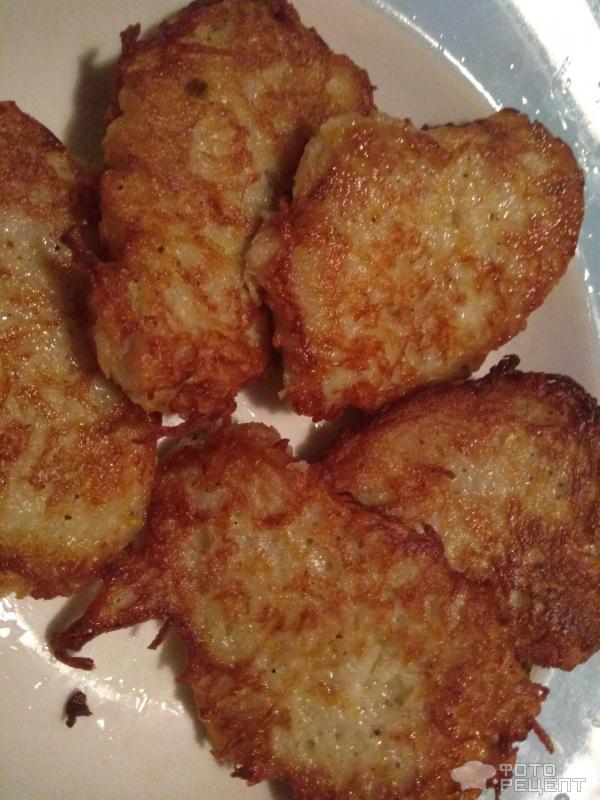 Драники картофельно-кабачковые фото