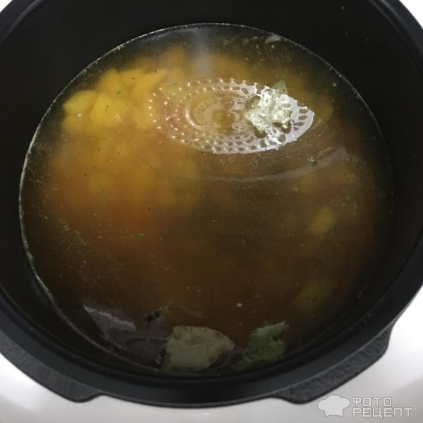 Суп гороховый в мультиварке фото