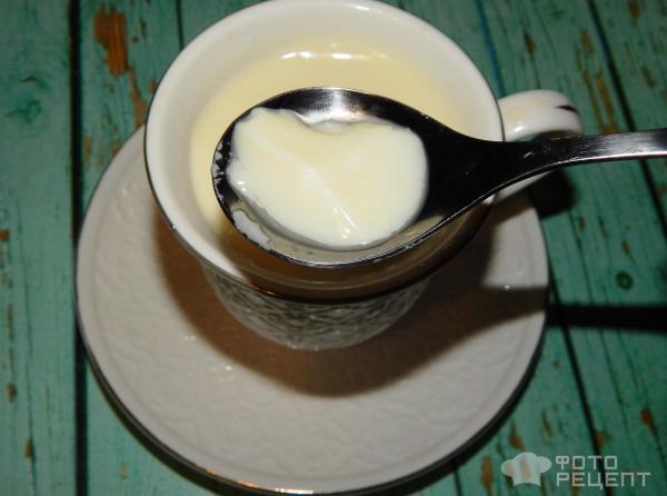 Китайский молочный пудинг с имбирем фото