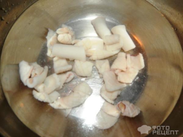 Жареный кальмар по-корейски фото