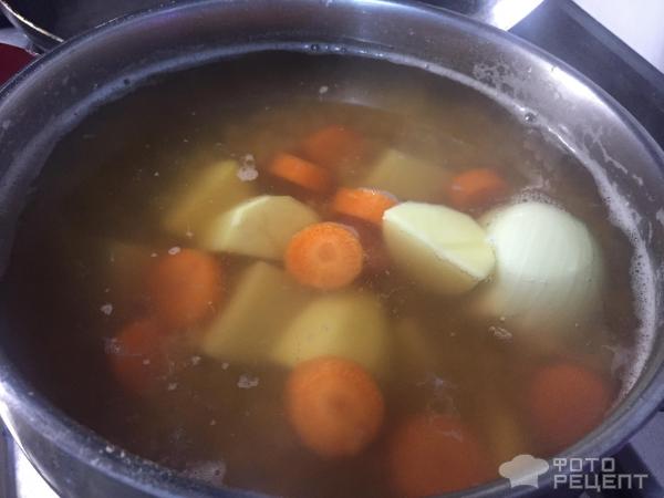 Суп из красной чечевицы фото