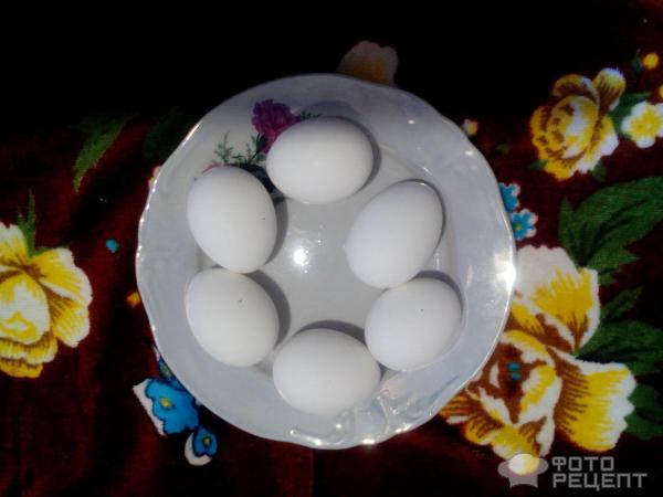 6 куриных яиц