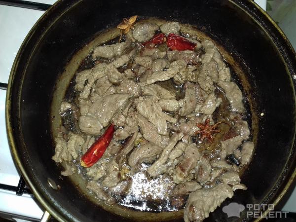 Мясо по-тайски фото