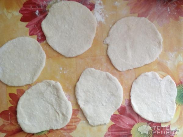 Пирожки из творожного теста с картофельной начинкой фото