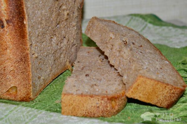 Бородинский хлеб на ржаной закваске и квасном сусле фото
