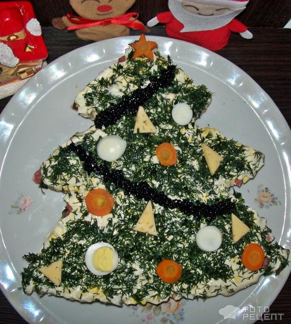 салат оливье на новый год
