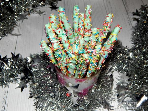 Палочки Пеперо, сладости на Новый год фото