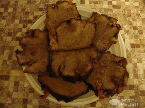 Телятина запеченная фото