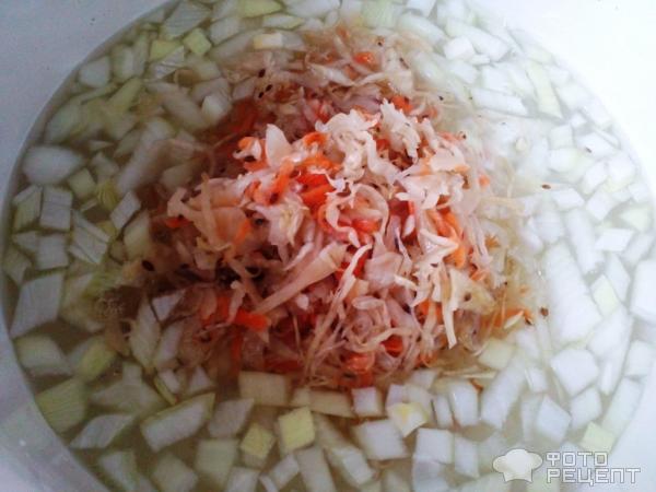 Щи с квашеной капустой