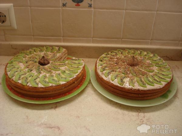 Торт из готовых коржей с вареной сгущенкой и бананом – пошаговый рецепт приготовления с фото
