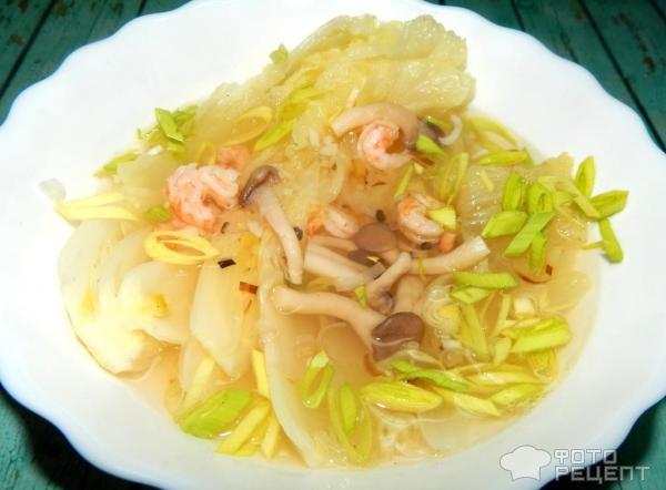 Китайская кухня: Суп-лапша по-шанхайски (Шанхай ланьху мянь) рецепт с фото