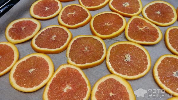 Апельсиновые чипсы фото