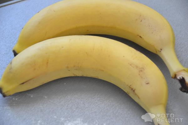 Слоеные рогалики с бананом фото