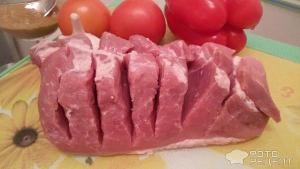 Гармошка из свинины с помидорами, грибами и сыром: пошаговый рецепт с фото | Меню недели