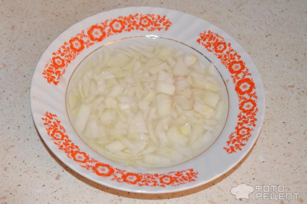 Салат из печени трески с рисом фото