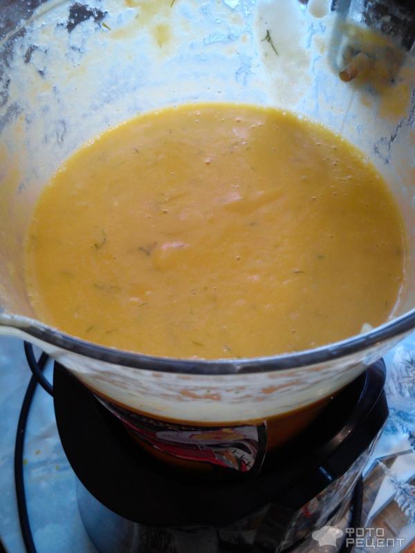Суп-пюре в суповарке-блендер фото