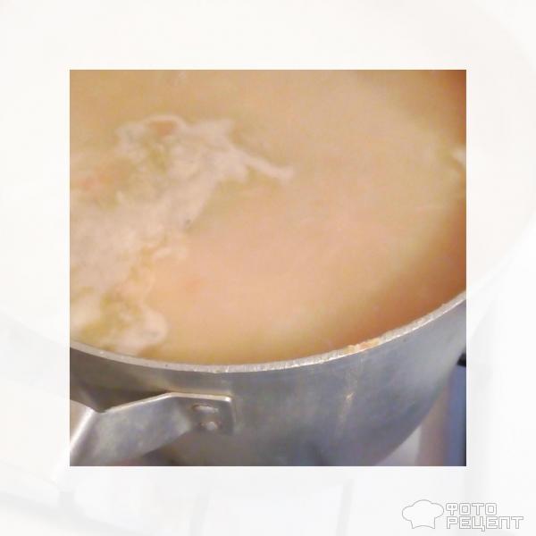 Гороховый суп с салом фото